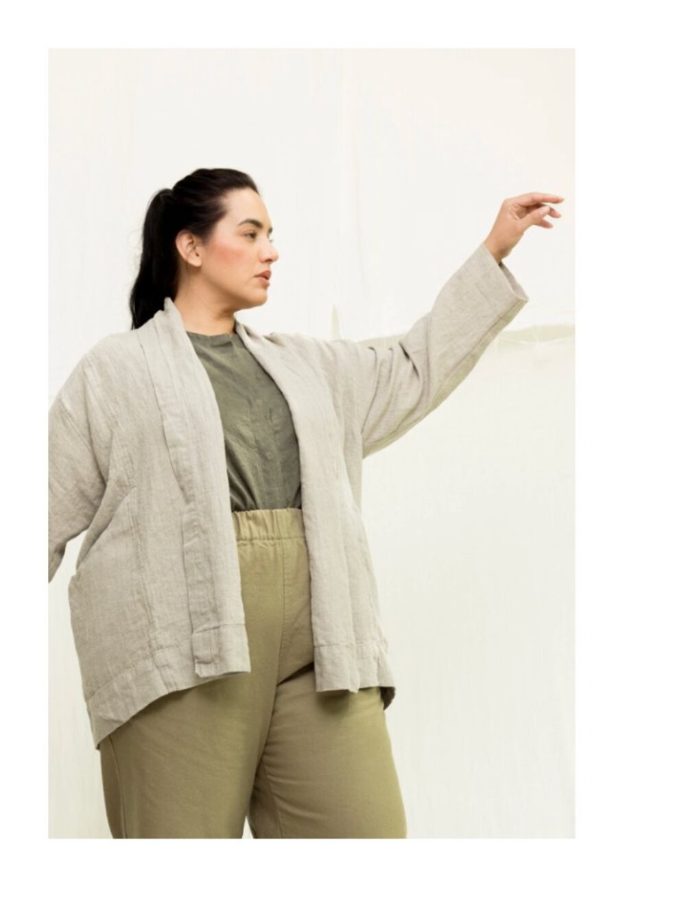 Clyde Jacket in Midweight Linen